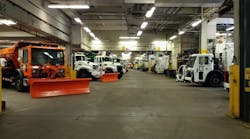 A look inside New York City&apos;s Department of Sanitation&apos;s central repair station. DSNY has more than 7,000 vehicles in its fleet.