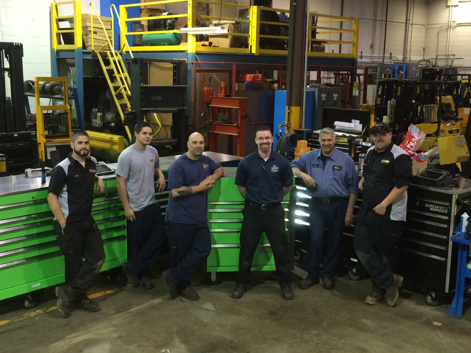 Ostler has dominated this shop with a number of tool storage sales. This is only a portion of the customers in the shop that he services. 'These toolboxes have been purchased over time from me from different technicians in the shop,' says Ostler. 'The boxes belonging to these techs could not be shown because we didn't have enough room. They are all great customers and a good group of guys.'