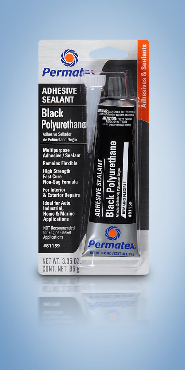 Black Polyurethane Adhesive Vehicle Service Pros