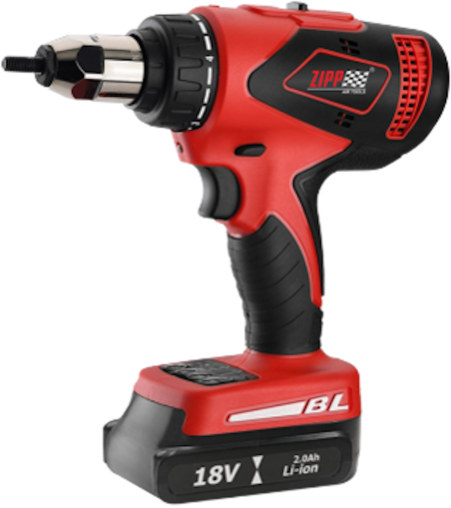 18V Brushless Cordless Rivet Nut Tool Set, No. ZCRN18BL From Zipp Air