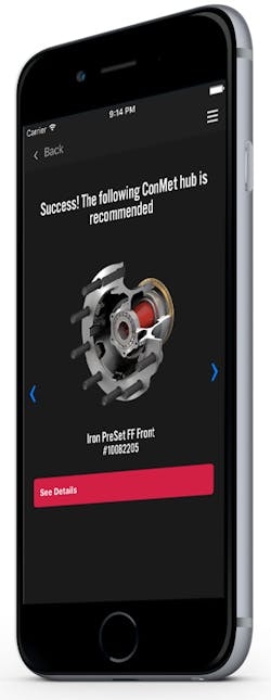 ConMet Aftermarket Wheel End Replacement App 579f9c5a5d62c