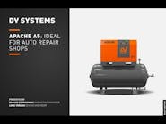 APACHE A5 - Ideal for auto repair shops ready to upgrade a piston air compressor