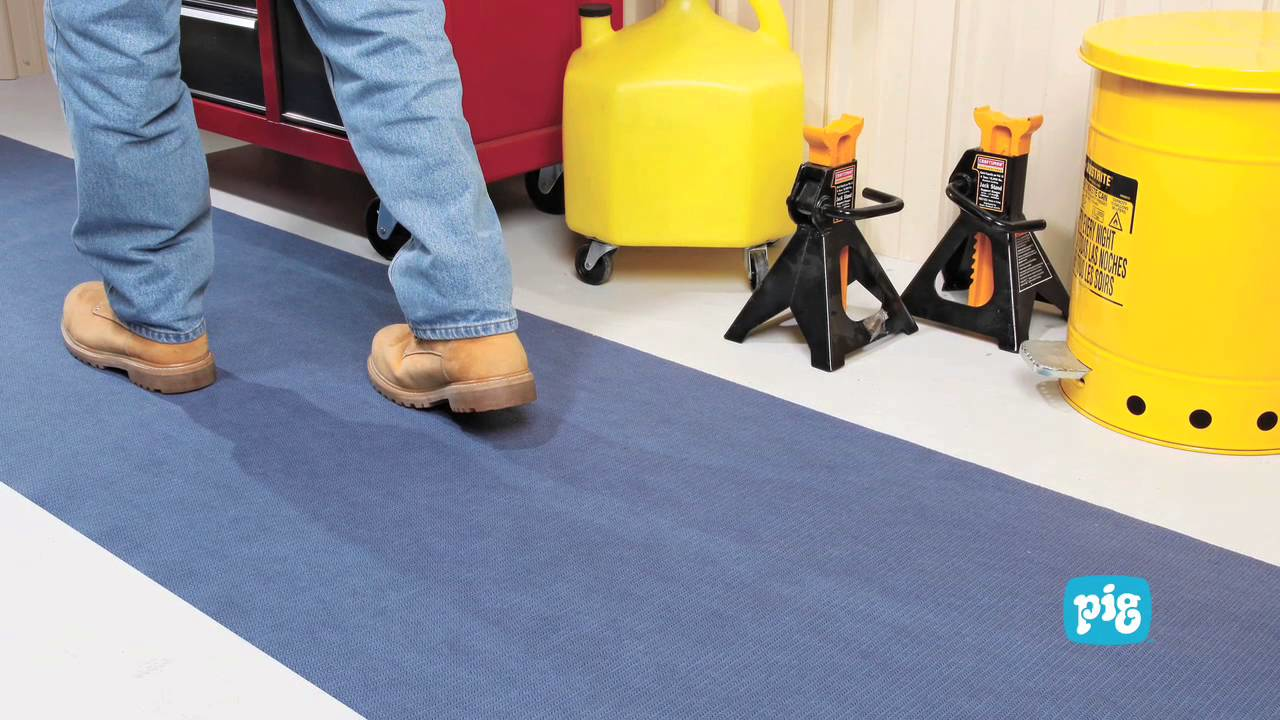 VIDEO: New Pig Grippy Absorbent Mat