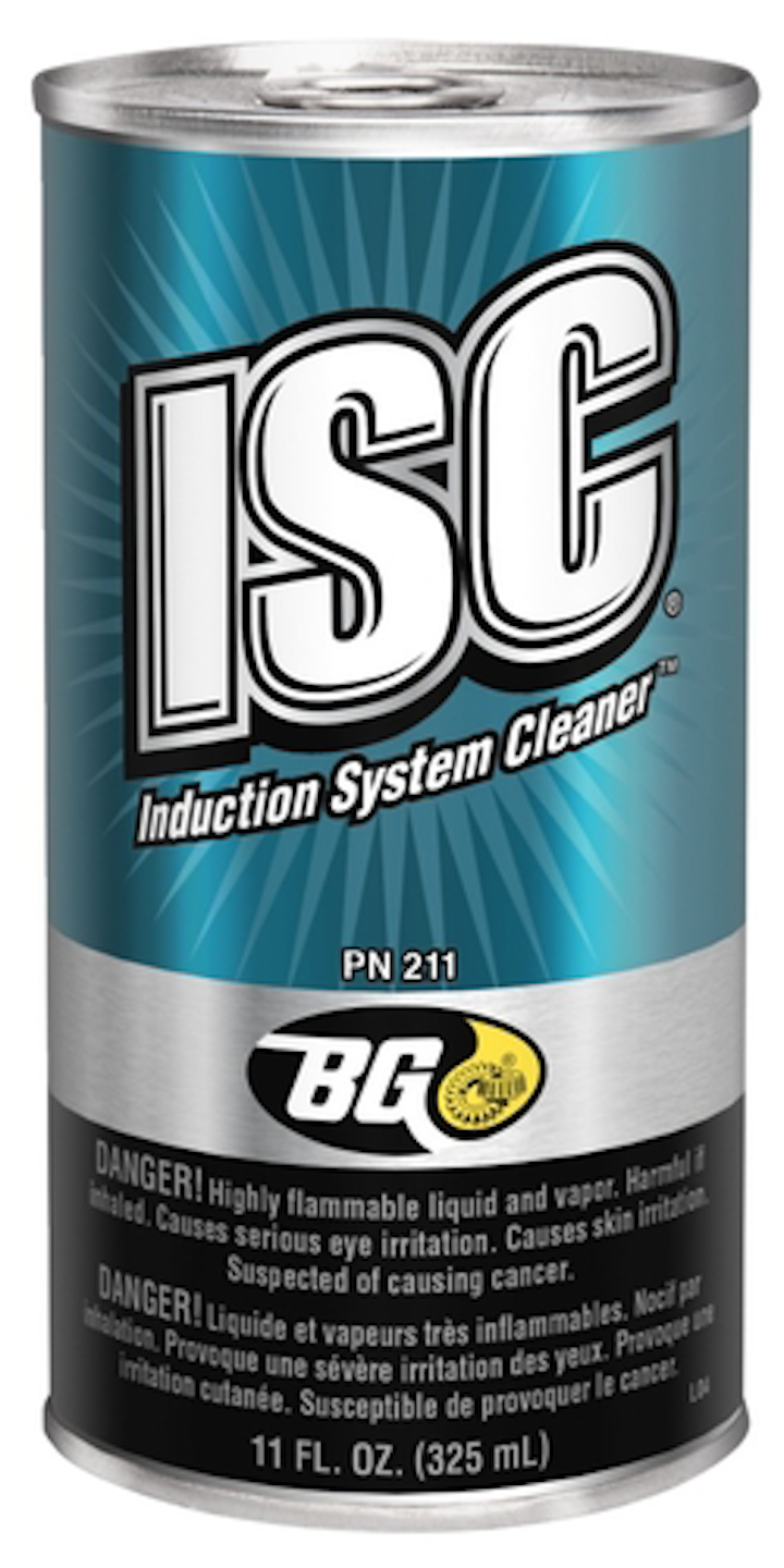 BG ISC Induction System Cleaner, No. 211 From: BG Products, Inc ...