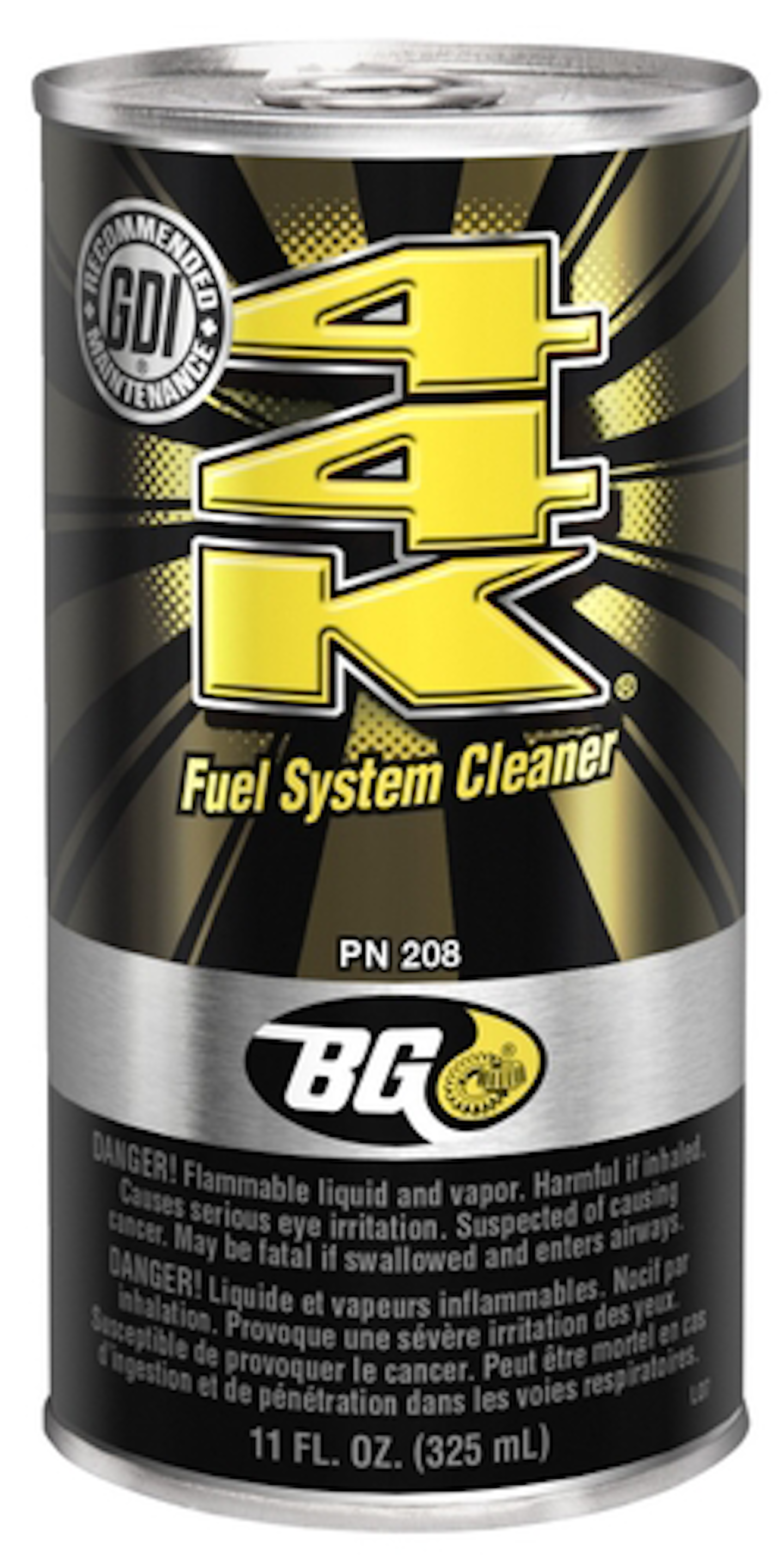 BG 44K Fuel System Cleaner, No. 208 From BG Products, Inc. Vehicle