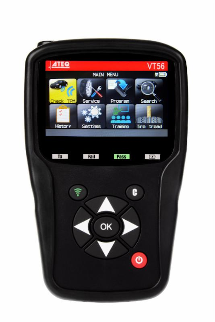 ATEQ adds update for the VT56 TPMS tool to include new car models