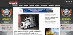 VehicleServicePros.com, official website for Fleet Maintenance, PTEN and Professional Distributor magazines, recently launched an updated design. VehicleServicePros.com, official website for Fleet Maintenance, PTEN and Professional Distributor magazines, recently launched an updated design.