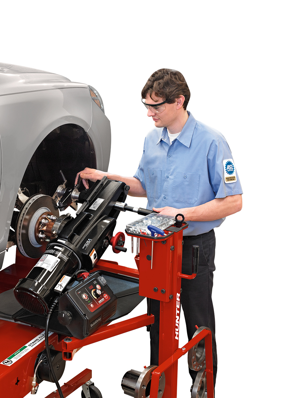 Hunter Quick Comp Brake Lathe 583cac1008e6f