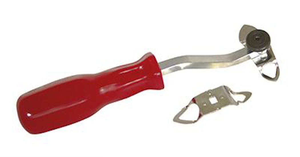Offset Windshield Locking Strip Tool, No 48600 Vehicle Service Pros