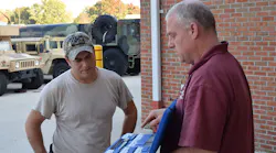 Huether services customers in a variety of industries, including the military.