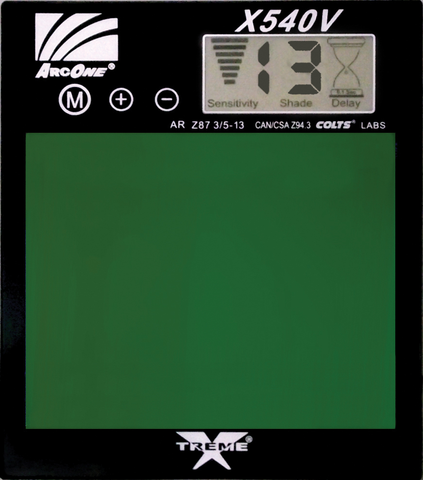 Arc One X540 V Auto Darkening Filter 587405ecb5f50