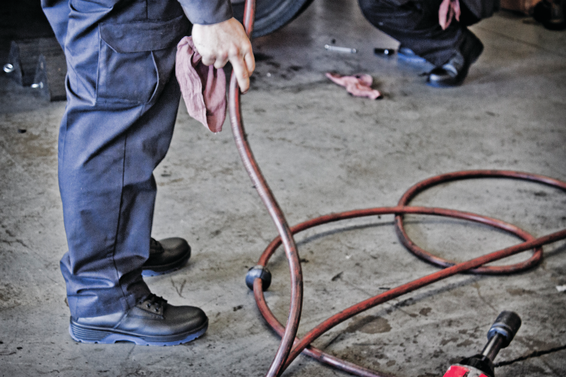 When selecting a new pair of work boots, technicians should make sure they fit well and are comfortable, plus have the features applicable to their work, which could include a safety toe, water resistance or puncture proof foot-bed.