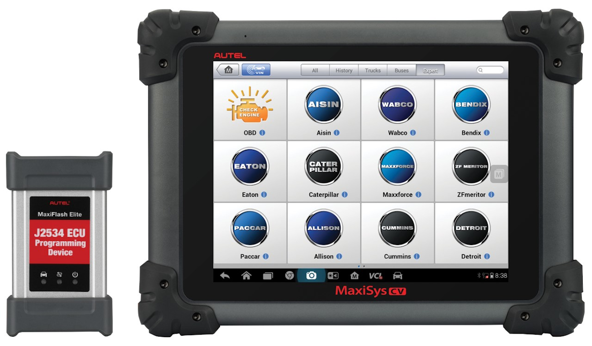 Tool Review Autel Maxisys Commercial Vehicle Diagnostics