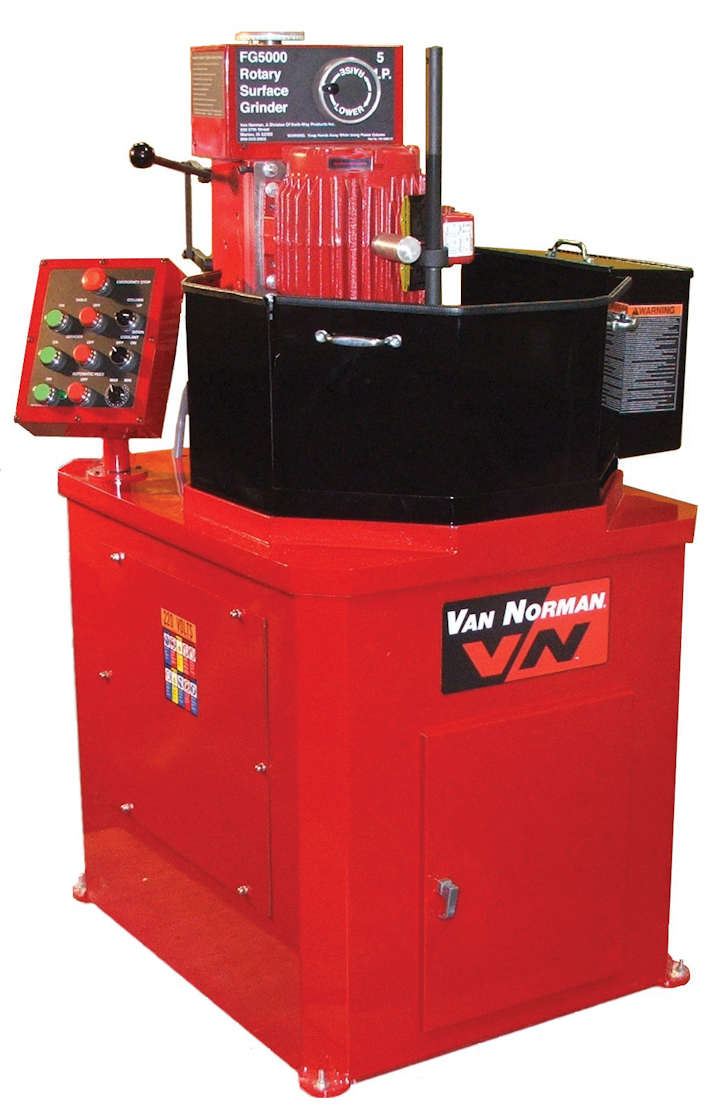 Flywheel Grinder, No. FG5000 From Van Norman Equipment Company