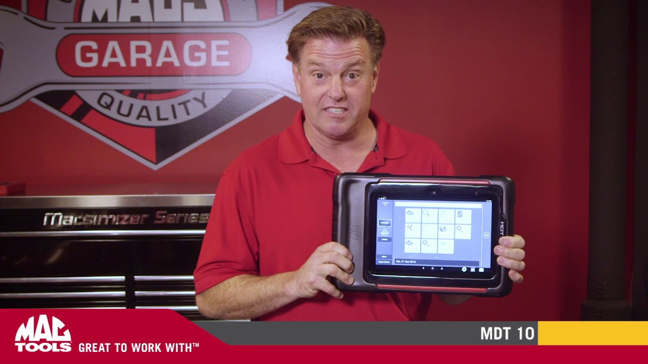 VIDEO Mac Tools MDT 10 Diagnostic Scan Tool Vehicle Service Pros