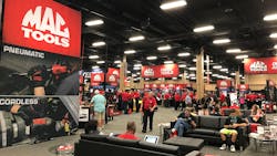 More than 2,000 attendees gathered on the show floor of this year's Mac Tools Tool Fair in Nashville. More than 2,000 attendees gathered on the show floor of this year's Mac Tools Tool Fair in Nashville.