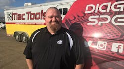 Ron Hambrick is a diagnostic tech representative with Mac Tools. He assists Mac Tools distributors in his northeast U.S. territory with selling scan tools. He primarily sells the Bosch heavy duty scan tool, and sometimes sells the Texa units for off-road applications. Ron Hambrick is a diagnostic tech representative with Mac Tools. He assists Mac Tools distributors in his northeast U.S. territory with selling scan tools. He primarily sells the Bosch heavy duty scan tool, and sometimes sells the Texa units for off-road applications.