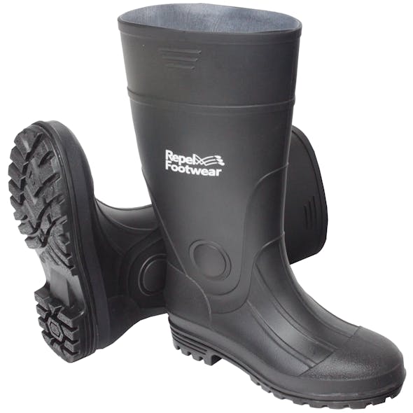 Repel Footwear PVC/Nitrile Boots with Steel Toe, No. 13076 Vehicle