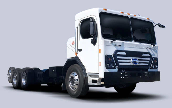 Byd electric truck