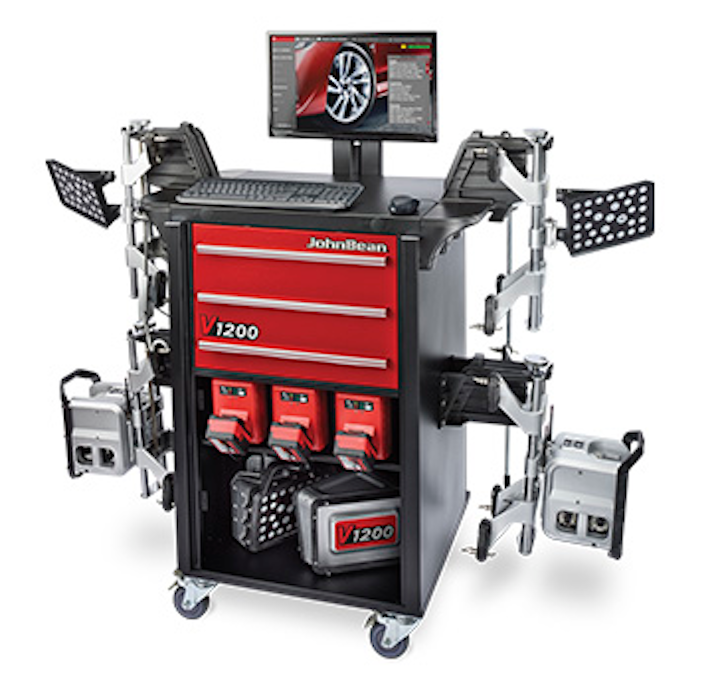 V1200 Wheel Aligner From John Bean Vehicle Service Pros