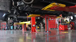 There is no one-size-fits-all lift. Carefully consider lifting capacity, clearances, ability to reach vehicle lifting points, options and accessories. Also check your local building code requirements.