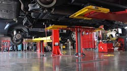 There is no one-size-fits-all lift. Carefully consider lifting capacity, clearances, ability to reach vehicle lifting points, options and accessories. Also check your local building code requirements. There is no one-size-fits-all lift. Carefully consider lifting capacity, clearances, ability to reach vehicle lifting points, options and accessories. Also check your local building code requirements.