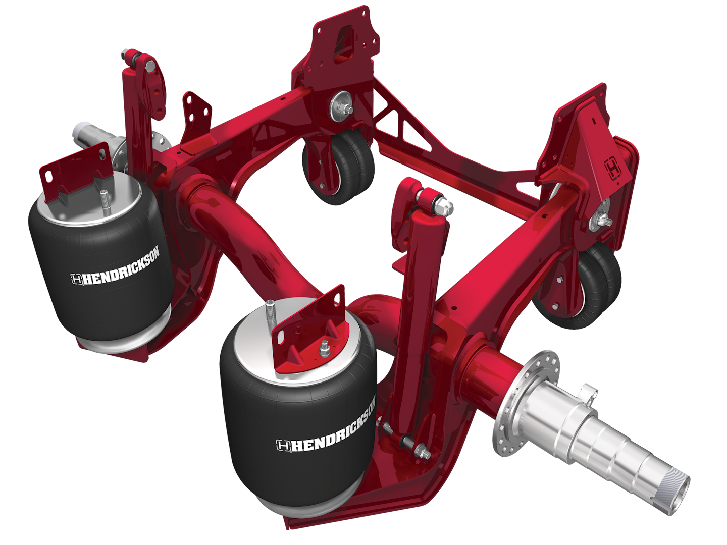 Hensrickson and Freightliner Trucks offer 6x2 liftable forward tandem