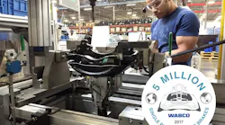 WABCO marked a historic milestone at NACV 2017 announcing the sale of more than five million single-piston air disc brakes worldwide. Responding to greater customer demand as U.S. fleets increasingly choose air disc brakes (ADB) over drum brakes, WABCO opened a new $20 million state-of-the-art manufacturing facility in North Charleston, South Carolina this year. The facility expands WABCO’s North America manufacturing capabilities and localizes production of its most advanced MAXXUS and MAXX22T ADBs for commercial vehicles.