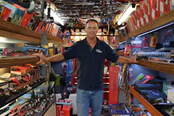 Maroney says his favorite part about being a mobile tool distributor is the interactions he has with all of his customers on a regular basis.