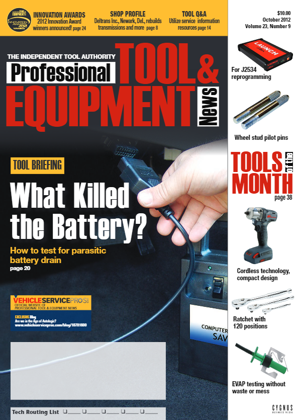 October 2012 cover image