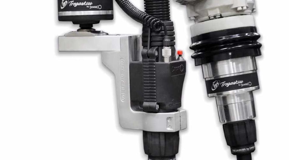 Tregaskiss announced it will enter into a five-year Master Distribution Agreement with DINSE GmbH to provide robotic water-cooled MIG guns to the North American market under the Tregaskiss by DINSE brand name.