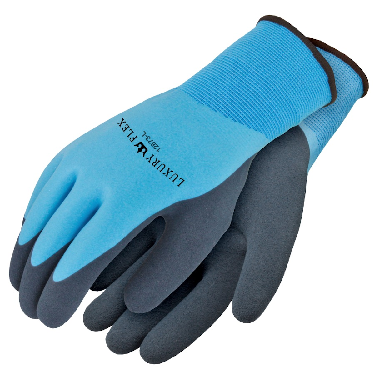 Galeton Luxury Flex Foamed Latex Double Coated Nylon Knit Gloves, No ...