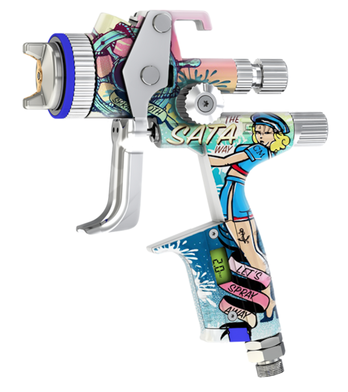 Satajet 5000 B Sailor Spray Gun From Sata Spray Equipment Vehicle Service Pros