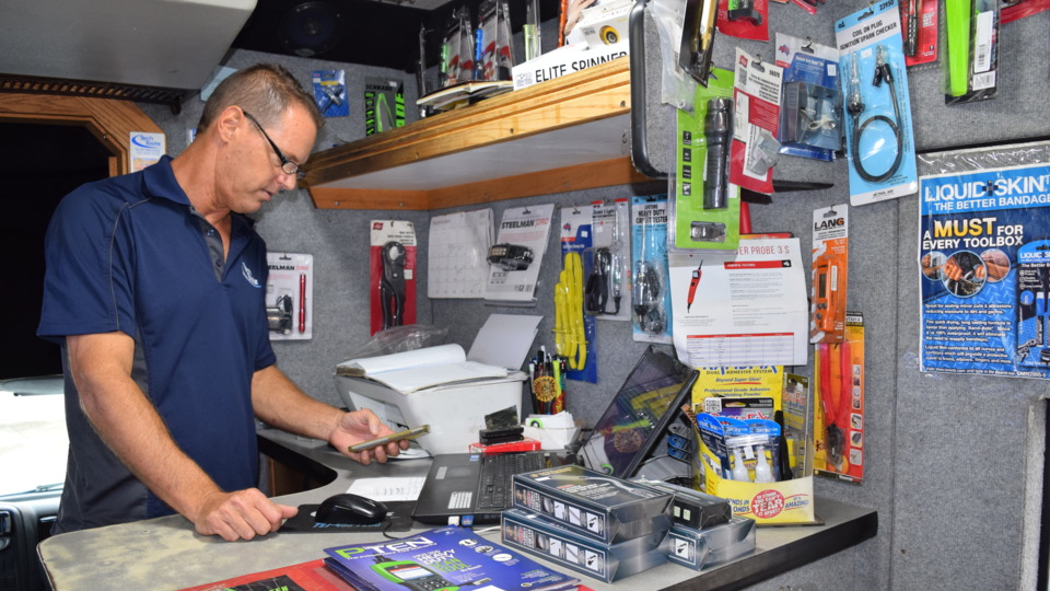 Independent distributor Scott Maroney.