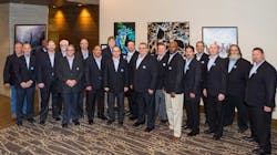 Pictured, from left: John Haworth, Raymond Coletta, Ernest Cobb, Steve Bowman, Brad Wright, Kevin Johnson, Tim Hauck, Jaime Rios, Pat Schott, Allen Pingel, Donald Shuster, Steven Cole, Mike Kinnard, Louis Patton III, Humberto Garza, John Merritts, Greg Kent, Daniel Worden, Peter Dahmer. Not Pictured: Rene Garcia, Gary Graf, Joe Miller, Bob Poore, Ted Welbaum, Larry Woodruff, Don Yonkman. Pictured, from left: John Haworth, Raymond Coletta, Ernest Cobb, Steve Bowman, Brad Wright, Kevin Johnson, Tim Hauck, Jaime Rios, Pat Schott, Allen Pingel, Donald Shuster, Steven Cole, Mike Kinnard, Louis Patton III, Humberto Garza, John Merritts, Greg Kent, Daniel Worden, Peter Dahmer. Not Pictured: Rene Garcia, Gary Graf, Joe Miller, Bob Poore, Ted Welbaum, Larry Woodruff, Don Yonkman.