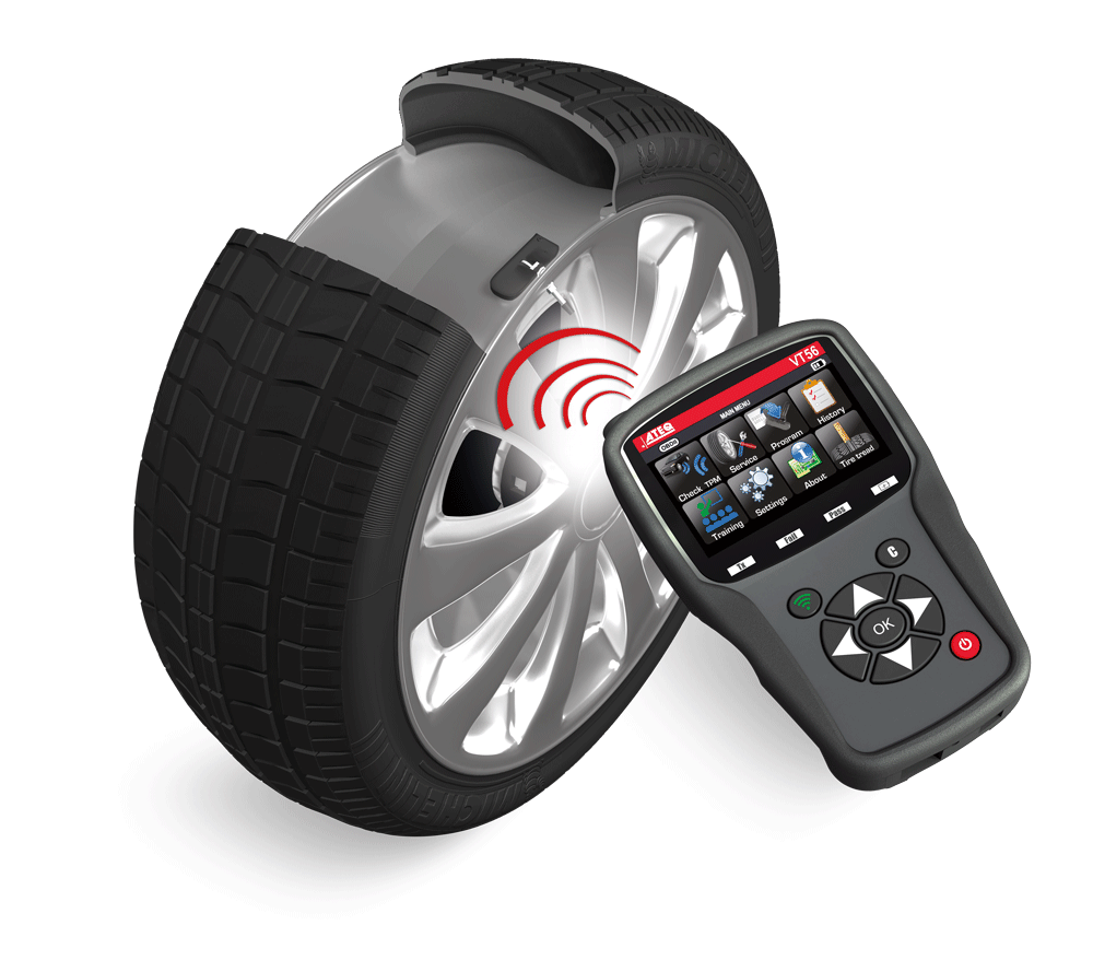 Tire With Sensor Image