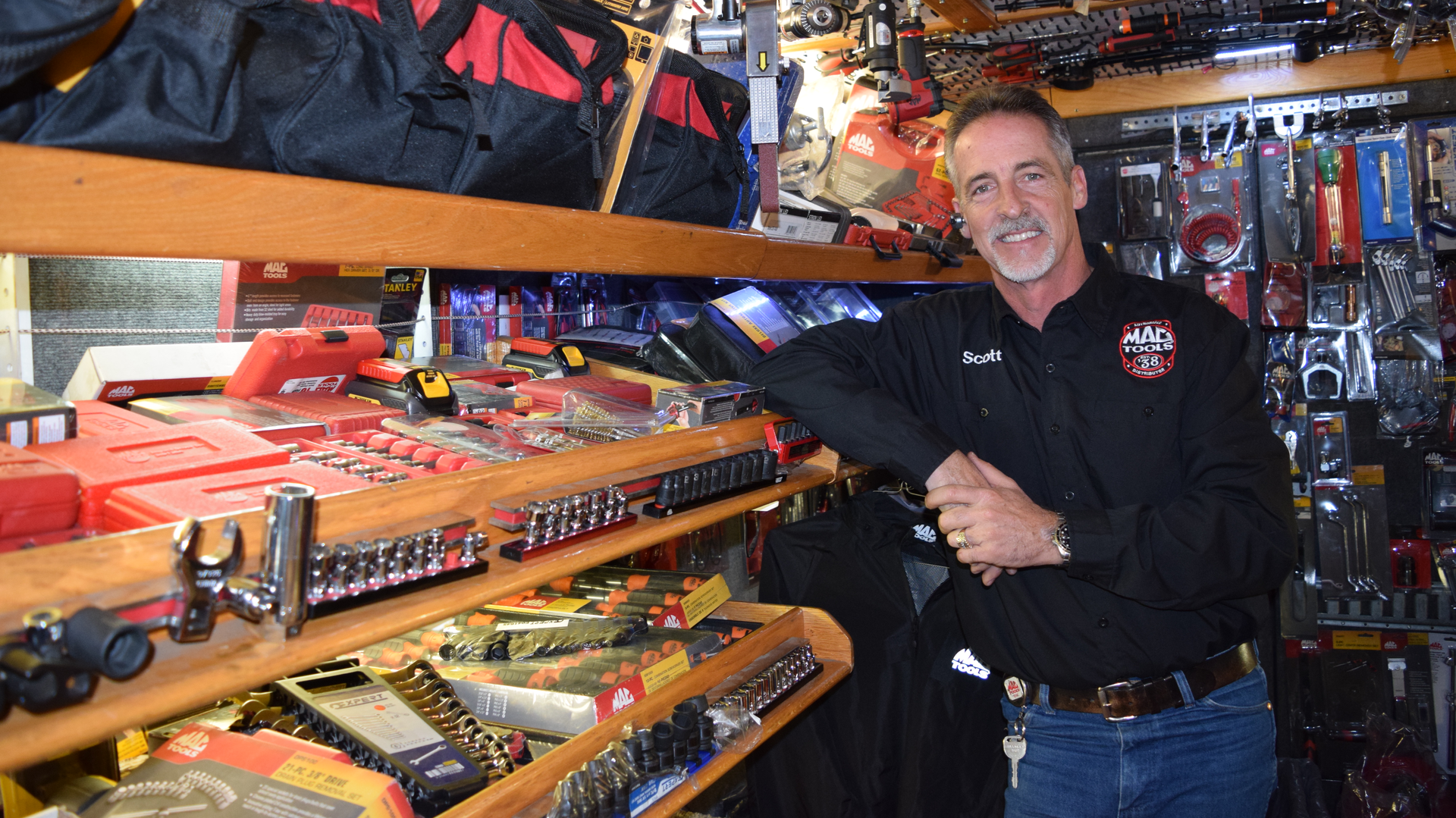 Campbell most enjoys the interaction with the people along his route. 'I love that relationships are being built. I&rsquo;m helping people do their jobs better.'