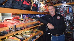 Campbell most enjoys the interaction with the people along his route. 'I love that relationships are being built. I’m helping people do their jobs better.' Campbell most enjoys the interaction with the people along his route. 'I love that relationships are being built. I’m helping people do their jobs better.'