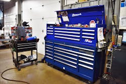 The mixed-brand system measures 75' wide, 60' tall and 24' deep. The mixed-brand system measures 75' wide, 60' tall and 24' deep.