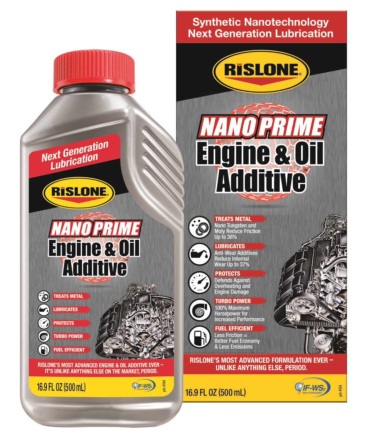Rislone Nano Prime Engine & Oil Additive Vehicle Service Pros
