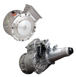 BorgWarner’s HVH250 electric motor and eGearDrive transmission propel the initial launch of the FUSO eCanter truck, the world’s first series-produced all-electric light-duty truck. BorgWarner’s HVH250 electric motor and eGearDrive transmission propel the initial launch of the FUSO eCanter truck, the world’s first series-produced all-electric light-duty truck.