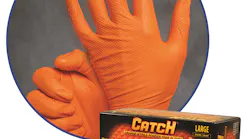Catch Orange Nitirile Powder Free Gloves