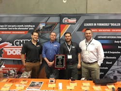 Xl Parts 2017 Vendor Partnership Award Dorman Team 022518