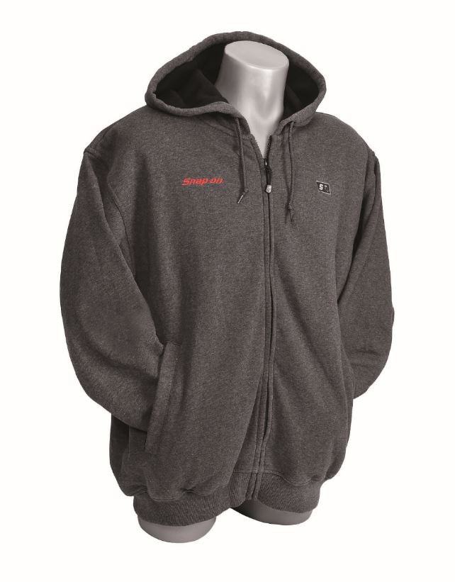 snap on heated hoodie for sale