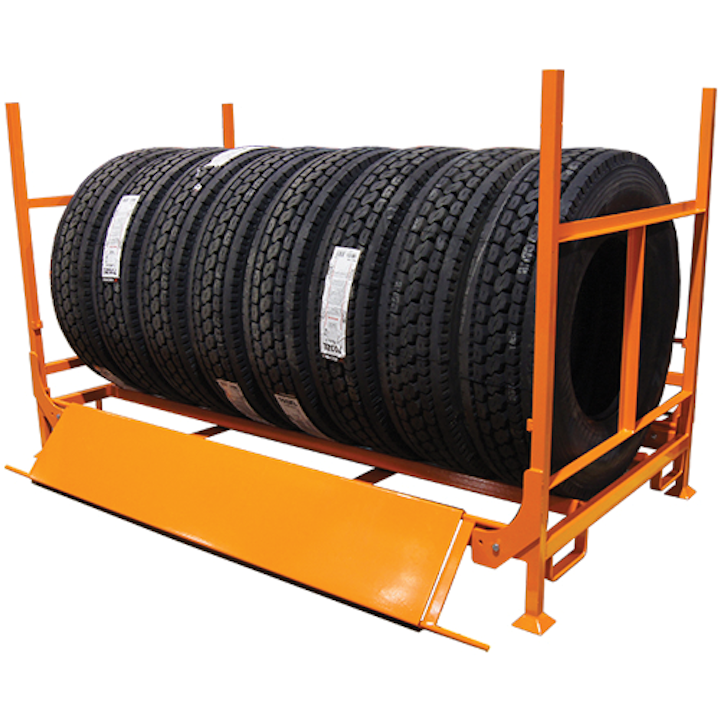 Heavy Duty Truck Tire Folding Rack From: Martins Industries | Vehicle