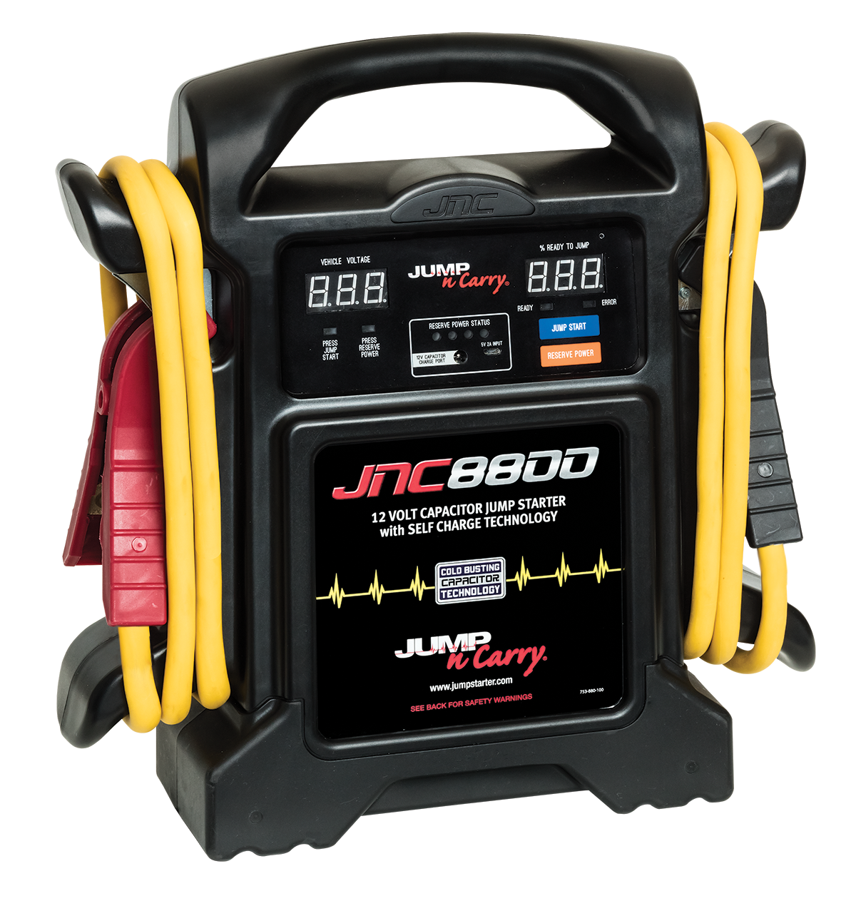 12v Ultracapacitor Jump Starter And Power Supply No Jnc8800 From Clore Automotive Vehicle Service Pros