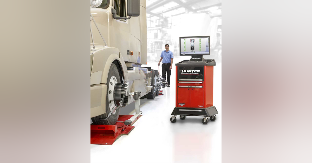 Hunter adds adapters to speed up heavy duty wheel alignment | Vehicle ...