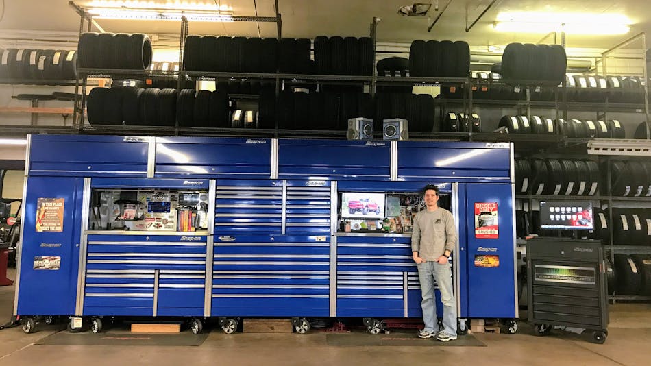 Big Time Boxes Richie Griffin Snap on Vehicle Service Pros