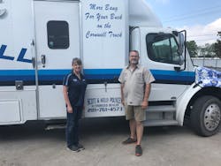 Kelly and Scottie Pouncey are a husband and wife tool dealing duo based in Spring, Tex. Kelly and Scottie Pouncey are a husband and wife tool dealing duo based in Spring, Tex.