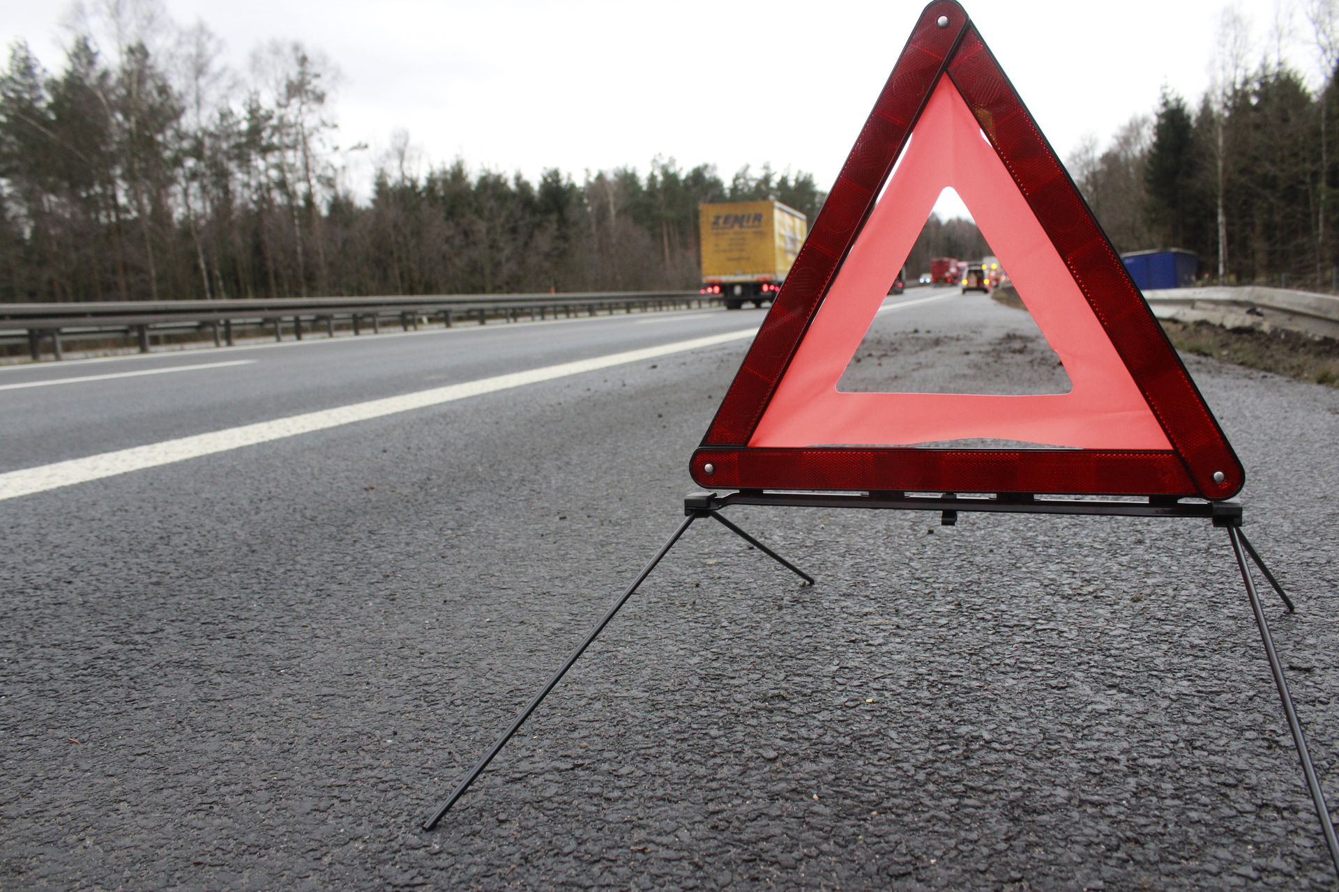 Canva Warning Triangle, Accident, Highway, Warning, Attention